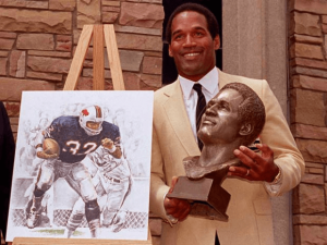 USC OJ Simpson NFL Hall of Fame