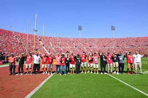 Trojans Badgers Football